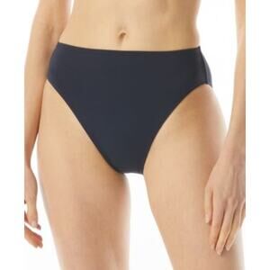 Michael Kors High-Leg Bikini Bottoms Black XS, NWT